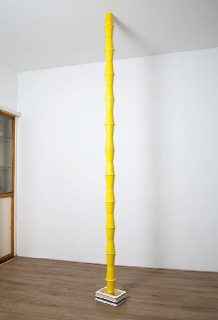 Pillars Of Home: I Balance Household Objects Into Floor-to-ceiling Sculptures (part 2)
