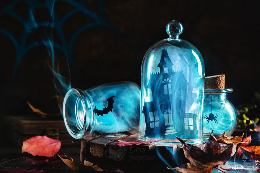 I Trapped Haunted Castles, Zombies, And Bats Into Gloomy Glass Jars