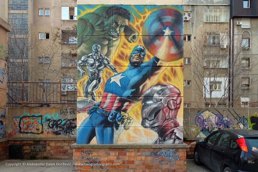 Street Art Belgrade - Face The Wall Street Art Belgrade - Face The Wall