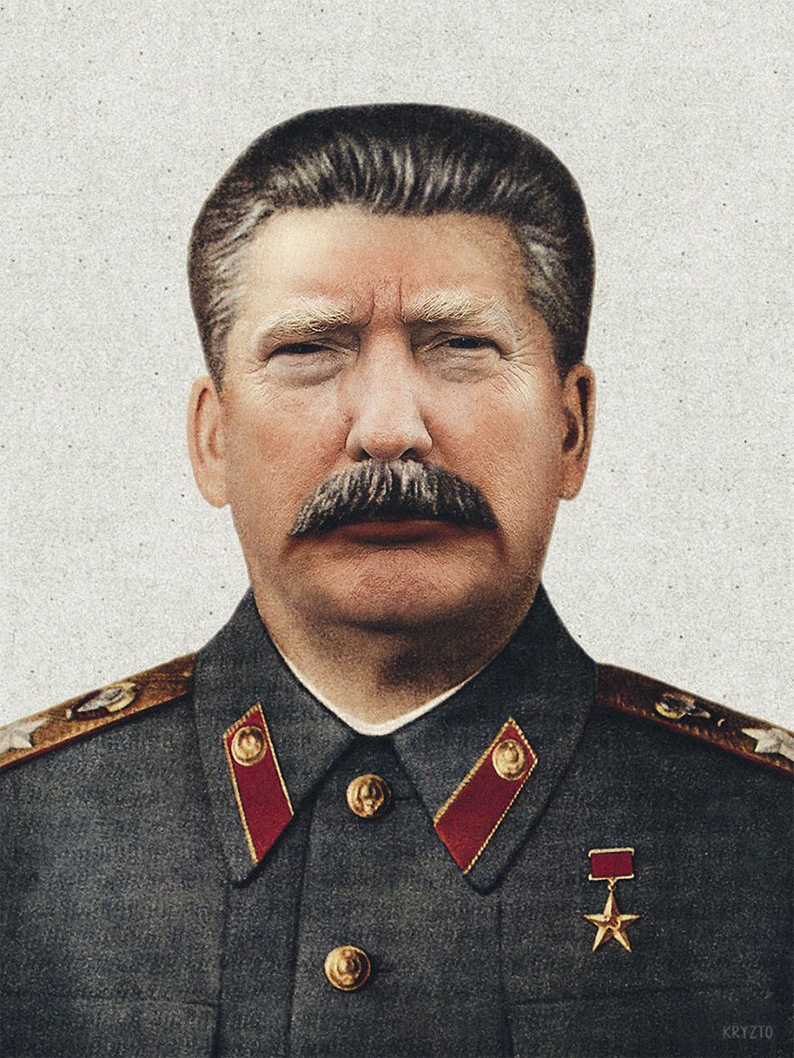 This New Series Of Posters Exposes Trump In Historic Dictators