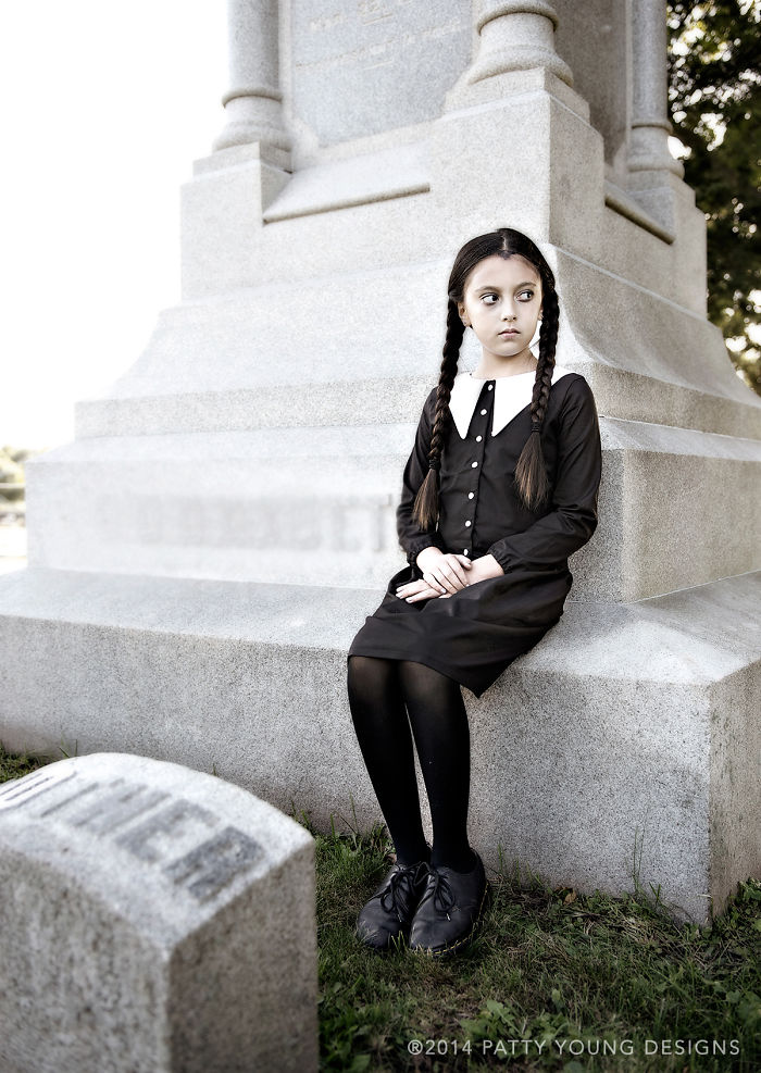 My Daughter As "wednesday Addams"