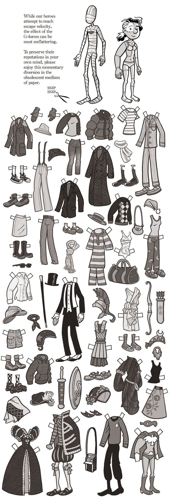 Puns, Poems, And Paper Dolls: 5 Quirky Strips From The Mummy's Sabbatical