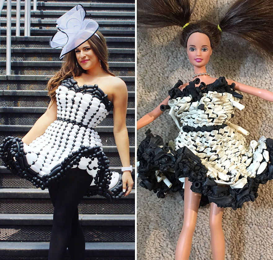 This Artist Makes Balloon Dresses And This Is How They Look A Month Later