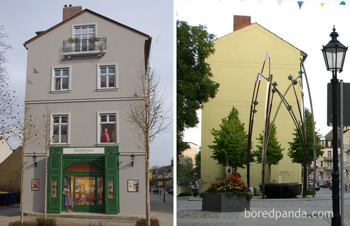 Facade In Bad Freienwalde, Germany