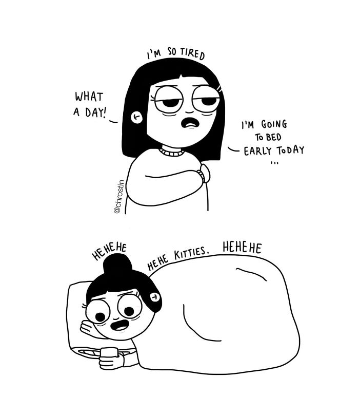 Women's Everyday Problems In Hilariously Relatable Comics By Chrostin |  Bored Panda
