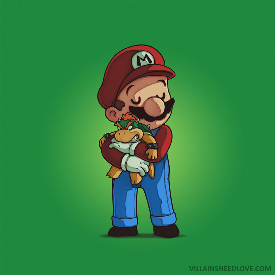 Bowser & Mario