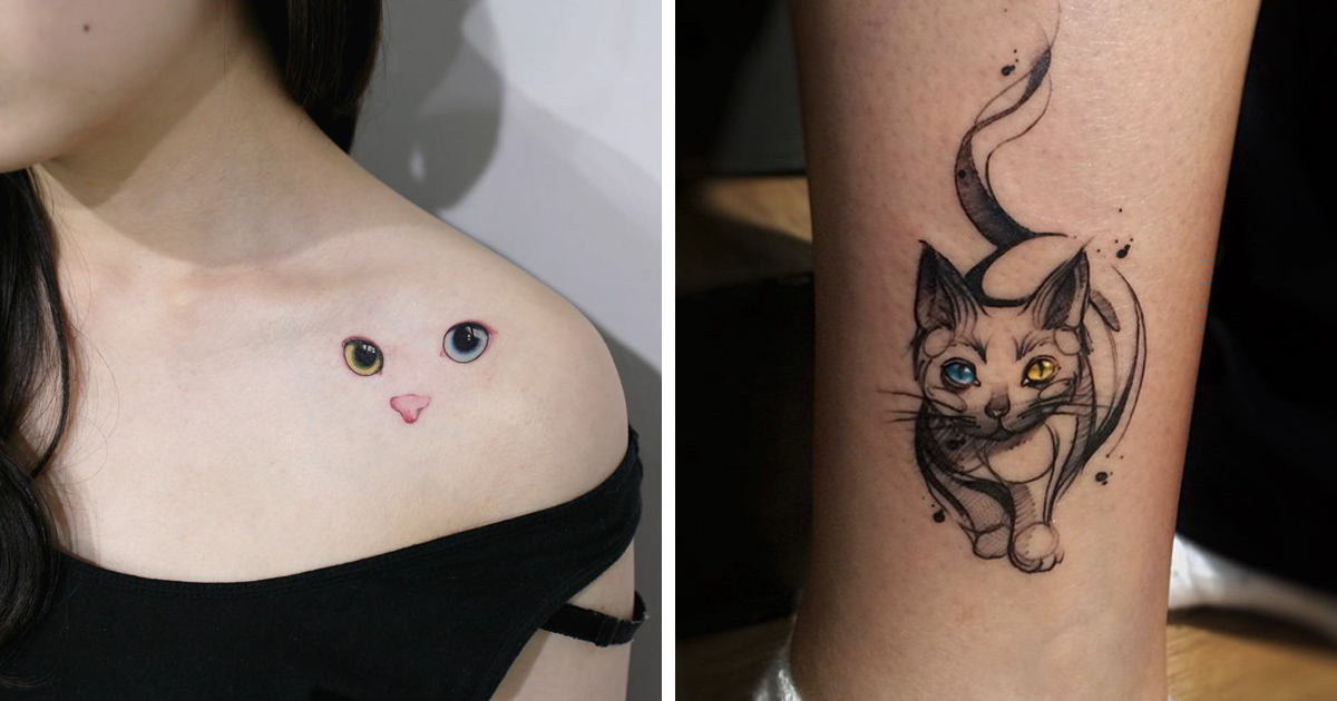 18 Cat Tattoo Ideas That Will Inspire Any Cat Lover  Meowingtons