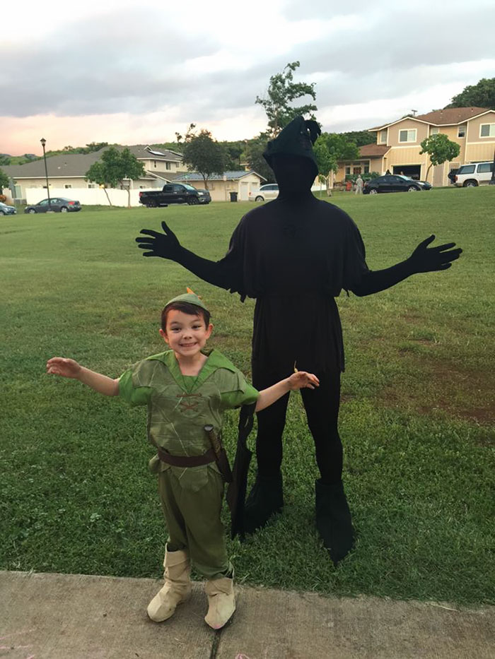 Peter Pan And His Shadow