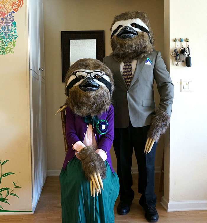 I Made Sloth Costumes!! And They Make Me So Happy!