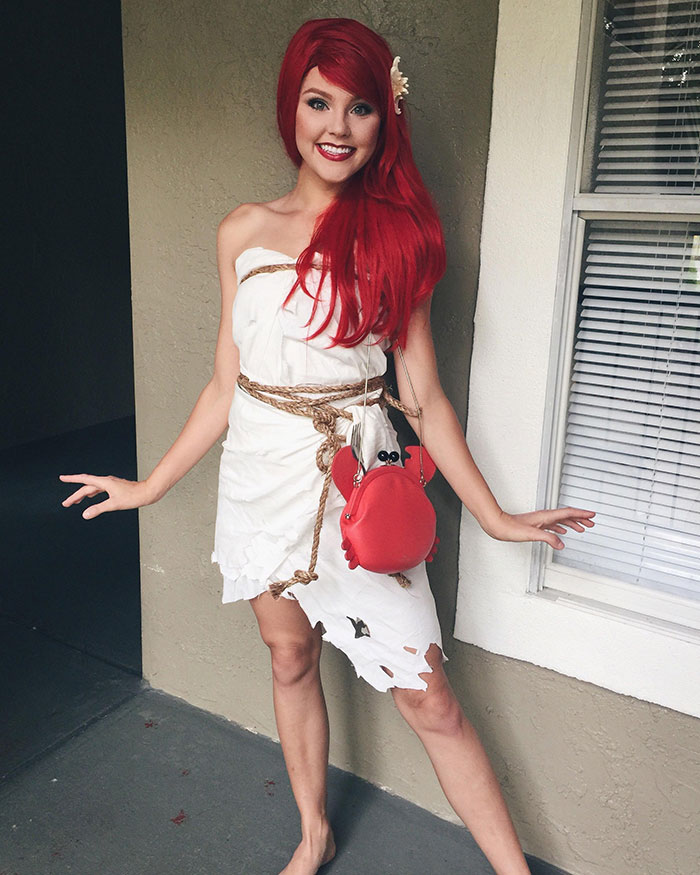 My Ariel On Human Legs Costume Made A Huge Splash At The Halloween Party!