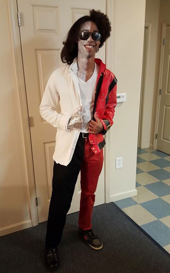 A Friend Made The Best Michael Jackson Costume I Have Ever Seen