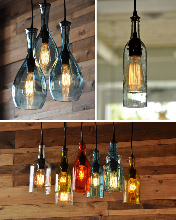 You Can Turn Wine Bottles Into Chandeliers