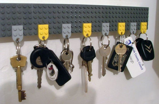 You Can Make A Key Holder From LEGO