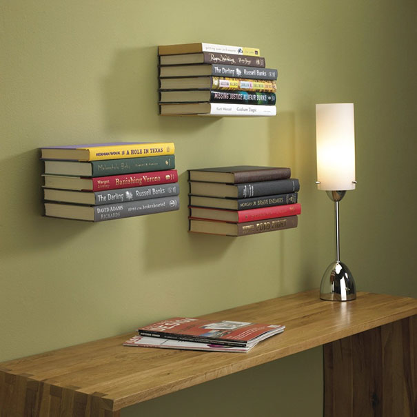 You Can Turn Old Books Into Shelves