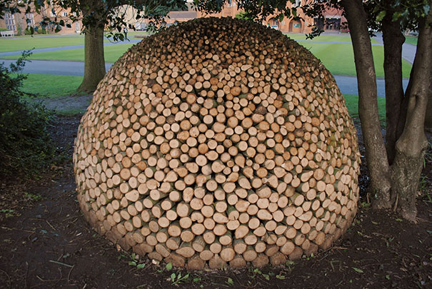 Round Woodpile
