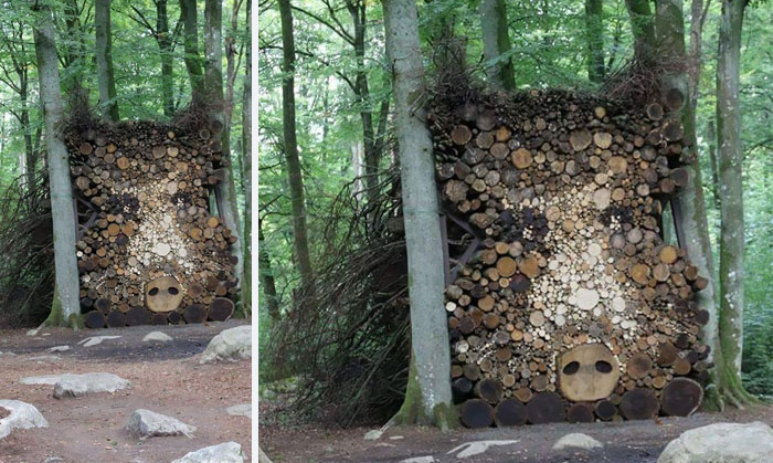 36 People Who Turned Log Piling Into An Art Form