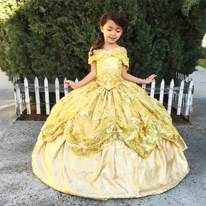 This Dad Makes Disney-Inspired Dresses For His Kids And They Look Too Good To Be Real