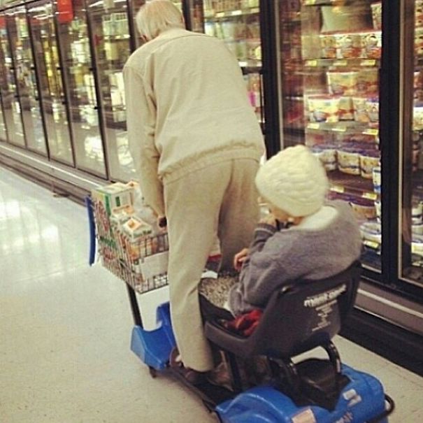 Shopping For Groceries Together