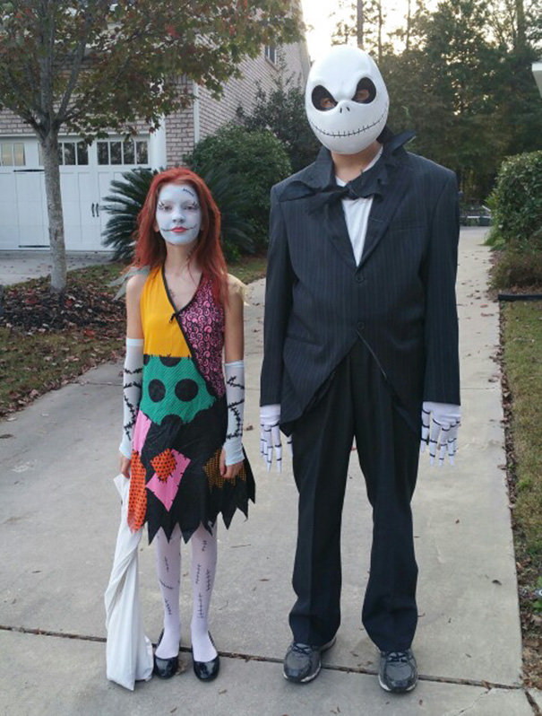 Jack And Sally Father Daughter Costume