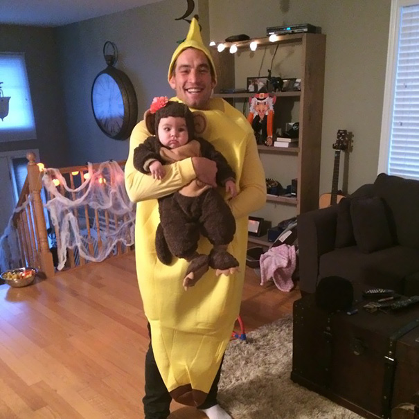 Little Monkey And A Banana