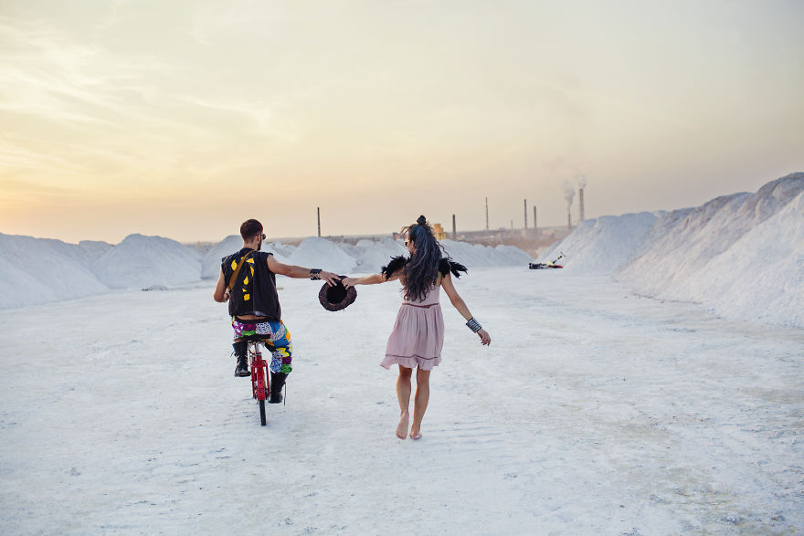We Captured An Engagement Photo-Shoot In A Chemical Waste Dump