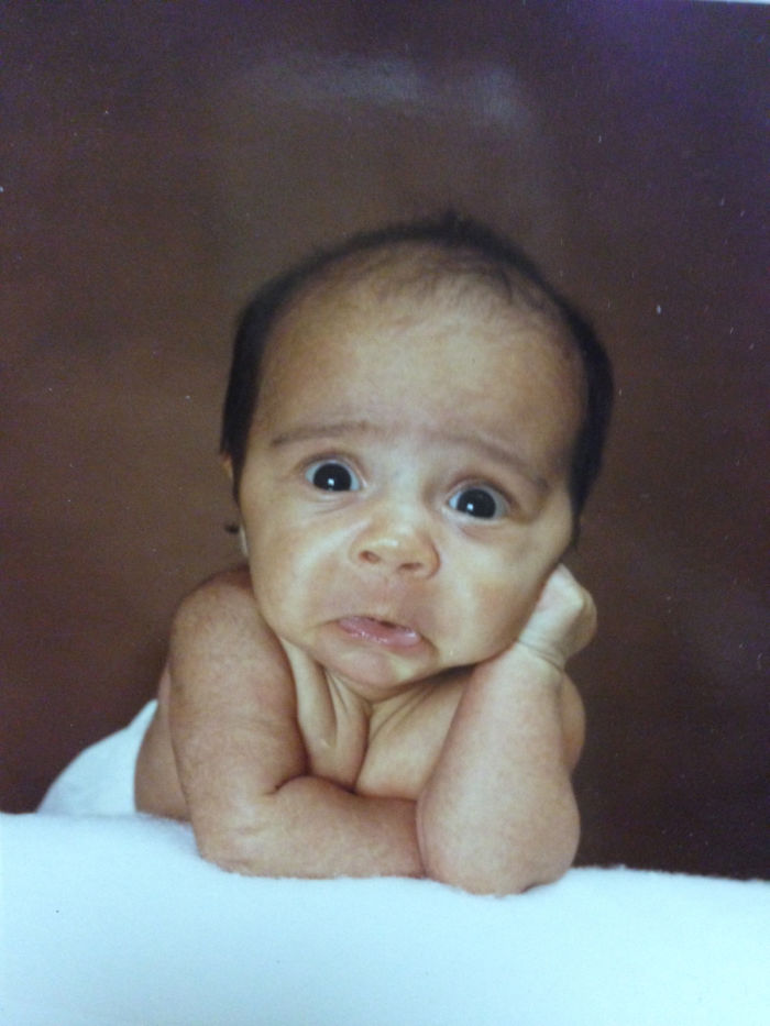 So My Mom Sent Me One Of My Baby Pictures...