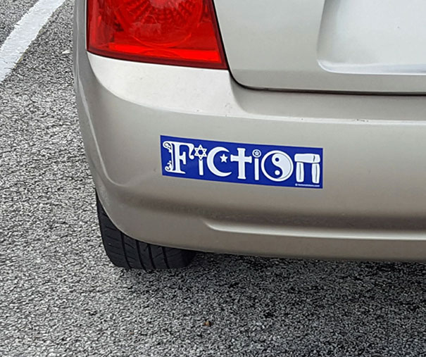 Nice Little Bumper Sticker I Saw Today