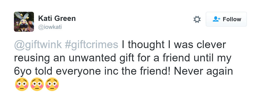 10+ Funniest Gift Crimes Tweets