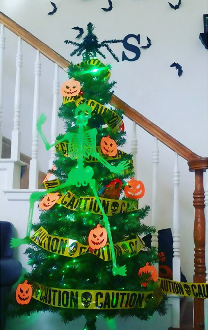Halloween Christmas Trees