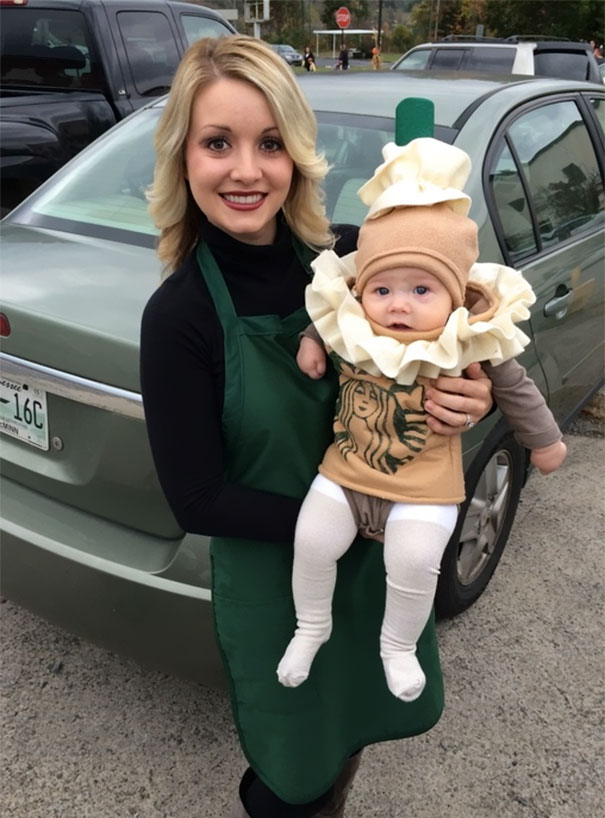 Starbucks Barista And Frappuccino Costume
