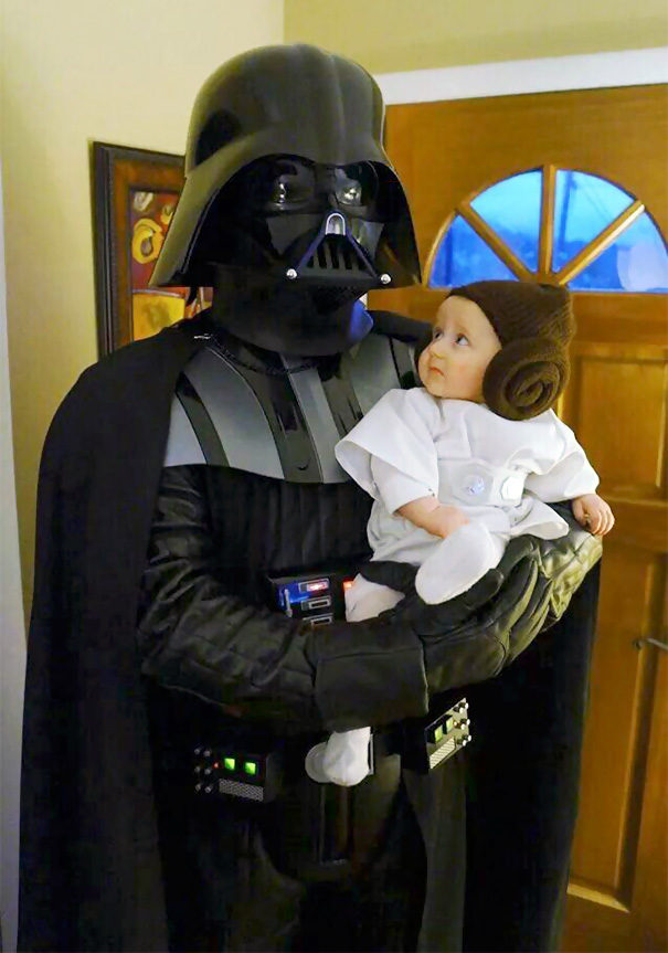 Darth Vader And Princess Leia Costume