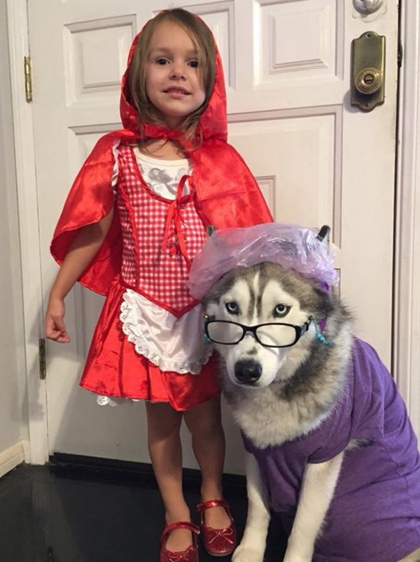 Lil' Red Riding Hood And Her Grandma