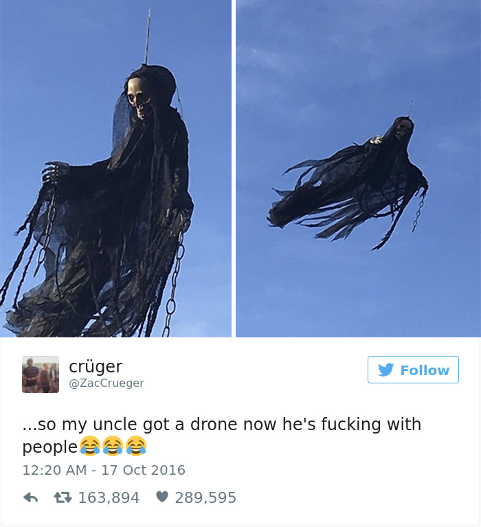 Guy Builds His Own Dementor And People Are Freaking Out