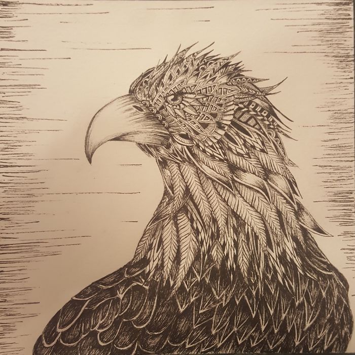 I Spend Weeks Re-Designing Animals, People And Other Subjects With Pencil And Ink