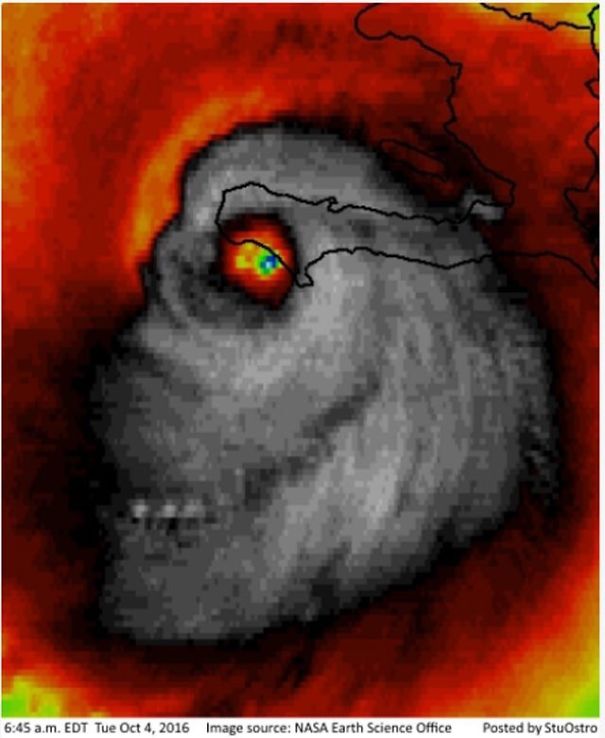 The Face Of Hurricane Matthew