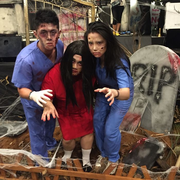 Last Halloween We Were Zombie Surgeons And The Red Ghost