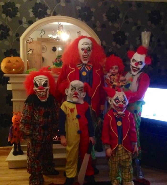 Scary Clown Family 😱