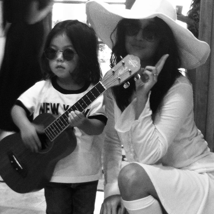 Little John Lennon And Yoko Ono
