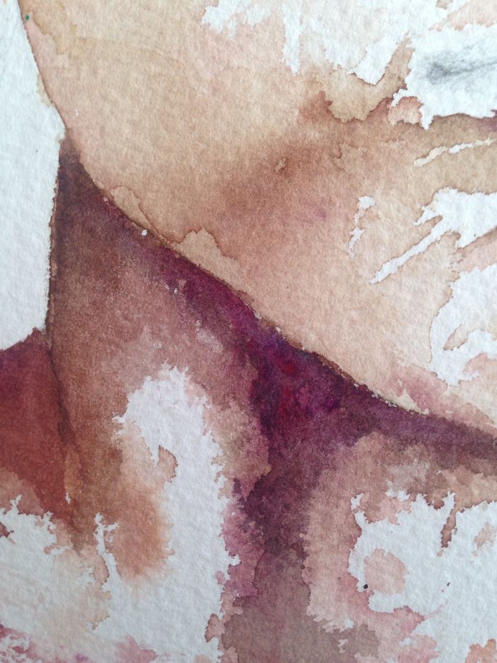 My First Watercolor Portrait