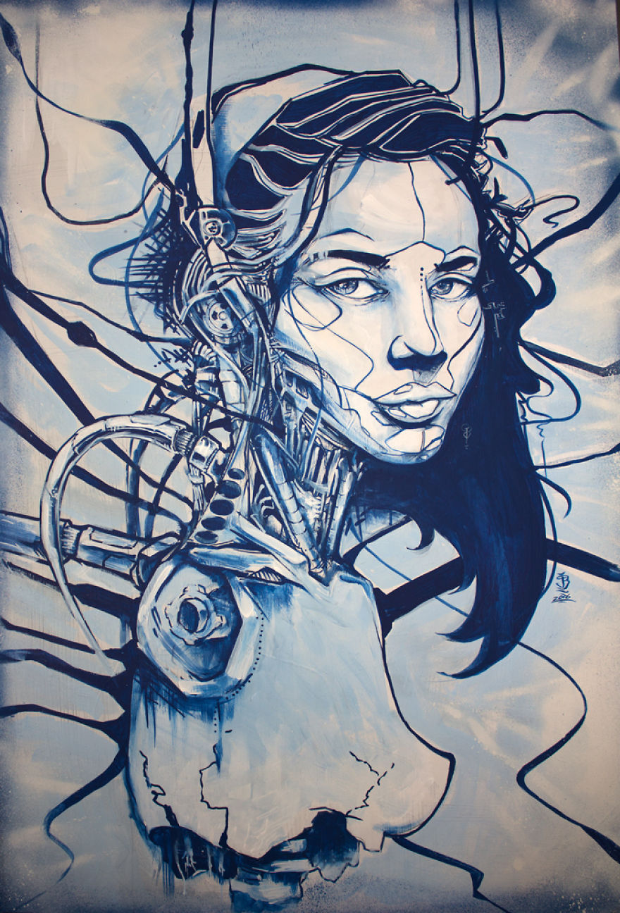 The Transhuman Art Show I Curated In My Tattoo Shop