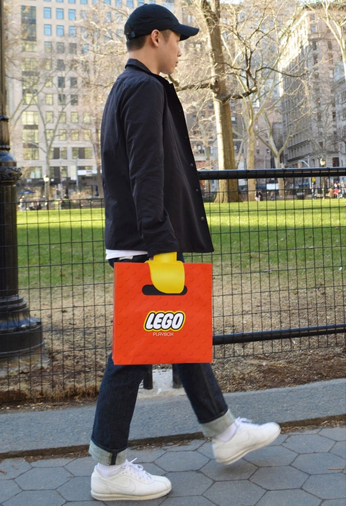 This LEGO Bag Turns Your Hand Into LEGO