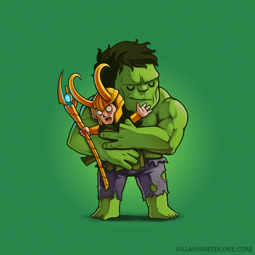 Loki & Hulk