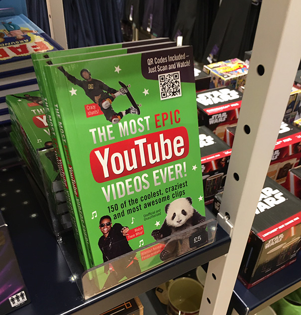 Book of the most epic Youtube videos ever