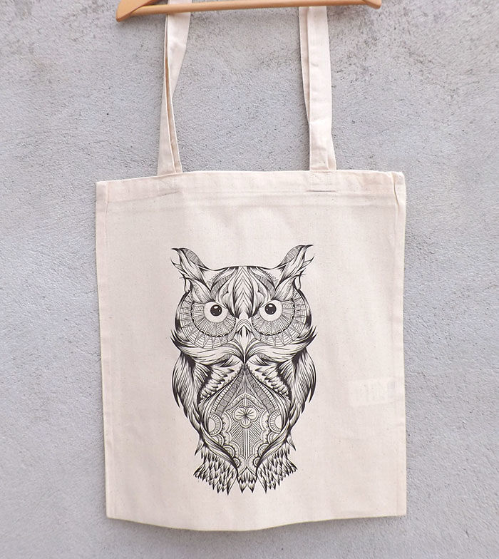 Tote Owl Bag