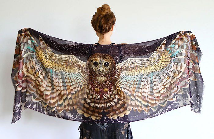 Bird Scarves That Give You Wings