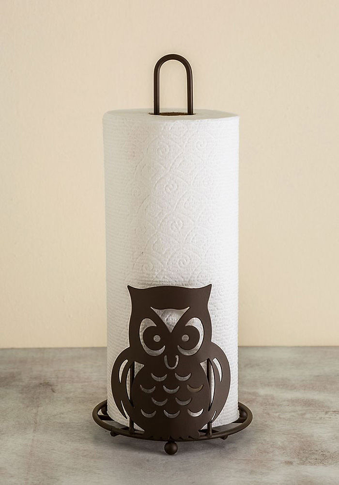 Owl Paper Towel Holder