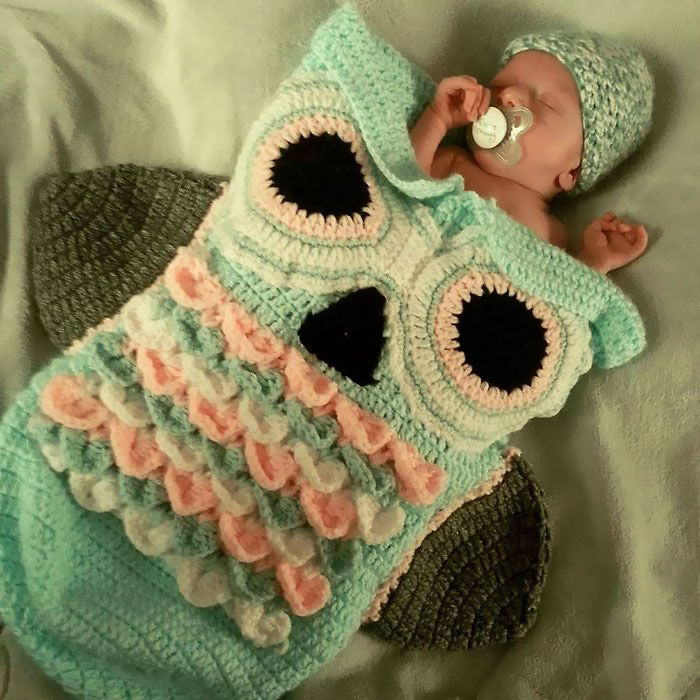 Baby Owl Blanket