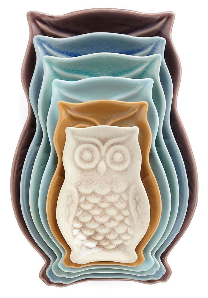 Owl Plate Set