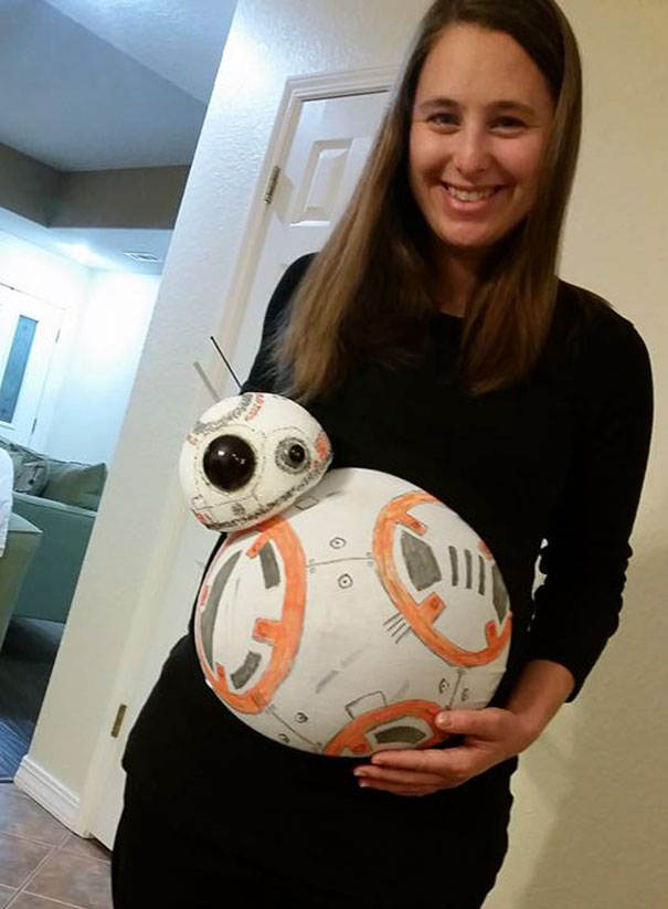 BB-8 (Baby-8) Pregnant Costume