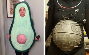 15 disfraces más creativos de Halloween para mujeres embarazadas